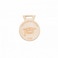 Drewniany Medal dla Uczniów
