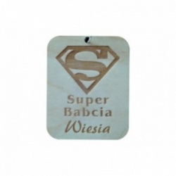 Brelok "Super Dziadek/Babcia"